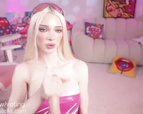 Bunnydollstella strips down and teases in sexy bunny outfit on private webcam show