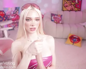 Bunnydollstella strips down and teases in sexy bunny outfit on private webcam show