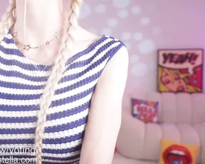 Bunnydollstella seduces you with her seductive live show on webcam