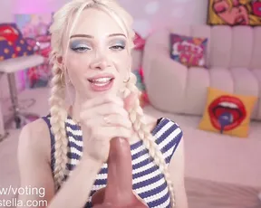 Bunnydollstella strips down and teases in sexy bunny outfit on homemade cam show