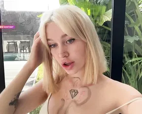 Check out the biggest blonde teen's ass on cam in HD!