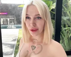 Check out the biggest blonde teen's ass on cam in HD!