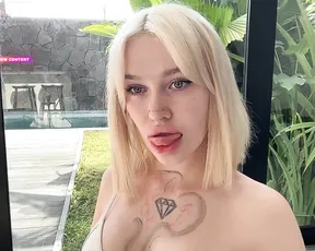 Check out the biggest blonde teen's ass on cam in HD!