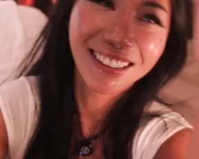 ami_katana — Deepthroat Close-up With Foot Tease