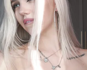 milabunny_ — Barely Legal Blonde Teases Shyly