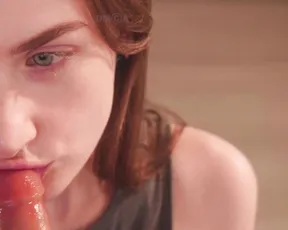 Kottyaaaa — Trimmed White Teen's Masturbation Show