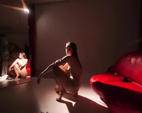 _meganmeow_ — Natural Beauty Tease In Heels