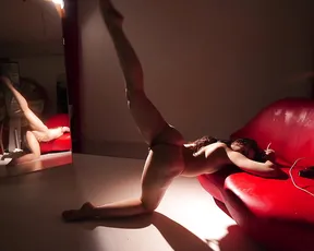 _meganmeow_ — Natural Beauty Tease In Heels