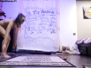 Kinky babe in a orgy with mature men