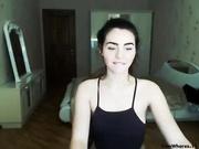 Wax and a long dildo for her