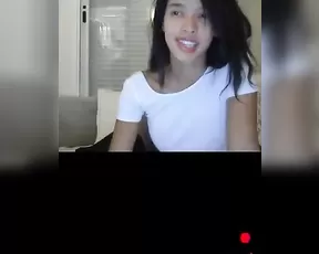 Brunette with amazing boobs showing