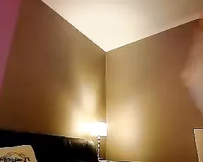 Pretty blonde has fun with a dildo