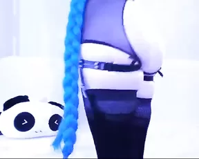 MechaMusume anal masturbate toy in private premium video