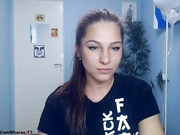 amazingbluesky sexy girl show tits webcam show