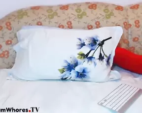 Jasmin_akrivy sexy teen brunette masturbate pink toy webcam show