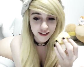 Lana_rain teen blonde fingering pussy anal fisting webcam show