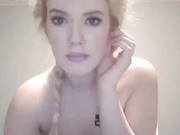 Lalalaluna_ beauty slim blonde fingering in bed webcam show