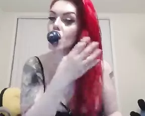 Izavampira big tits dirty milf red hair hard finger pussy webcam show