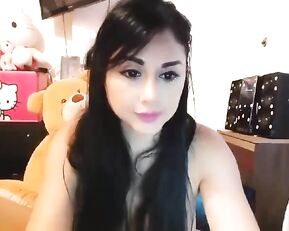 Dayaanna busty dirty girl hard fingering and cum in webcam show