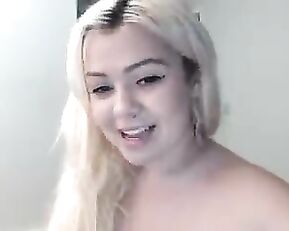 Briawynters hot ass blonde suck dildo webcam show