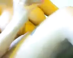 Eatmycrumpet fat brunette hot masturbation pussy big dildo private show