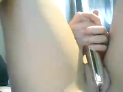 Siswet19 naked blonde in bed fuck sexy pussy webcam show