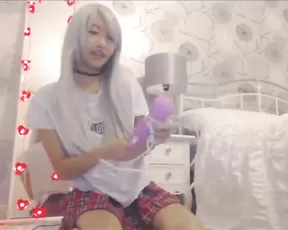 Sweet chick is sucking dick