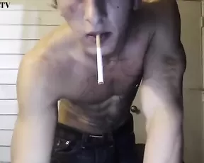 Big tits babe strips for the camera