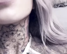 Shaved hunk getting his cock sucked hard
