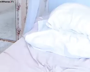 Spreading my wife's cunt wide