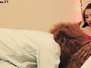 So pretty redhair girlfriend getting fuck hard doggy style,!damn good!