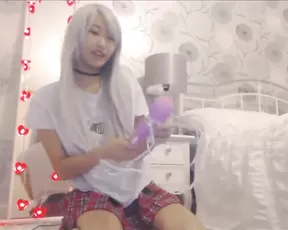 Teen with dark nipples getting her face filled with cock