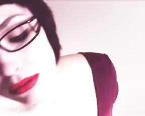 Beautiful solo babe touching herself