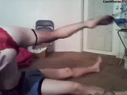 BBW fingering pussy and has orgasm