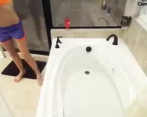 She has no gag reflex