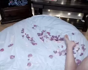 Blonde Kelly spitting cum