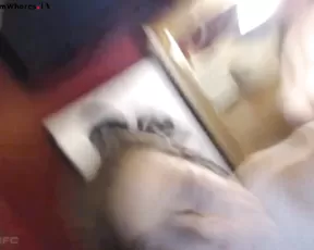 She wanks me into her mouth and spits out my cum