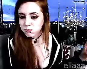 Busty Red Head Loves Facials