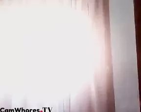 Busty slut is giving a blow job