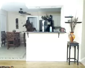 Pierced raven haired bitch fucked hard