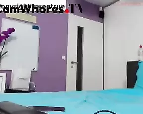 Cutie is using her sex toys