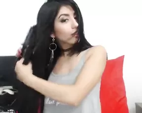 Teen blonde expertly licking and sucking cock