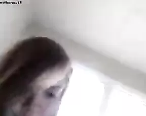 Great POV cock sucking action