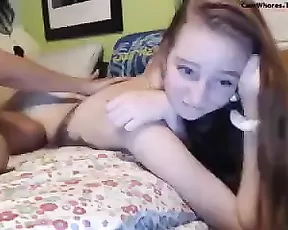 Amateur doggy style banging