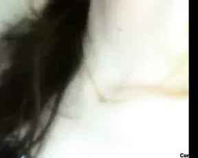 Naked nice teen dancing topless webcam show