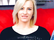 RaeMonay nice blonde show her face in webcam show