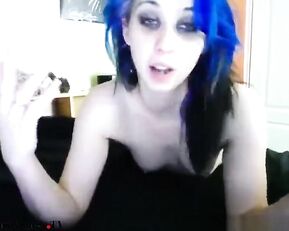 A chick gets ready for kinky sex-roulette