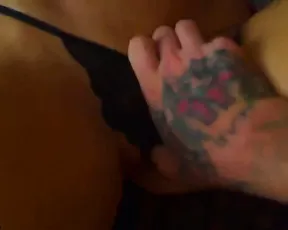 Brunette licks a cock