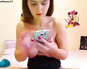 Hothely26 tasty and busty girl dancing webcam show