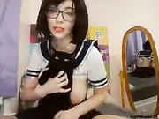 Hot babe wants you to watch